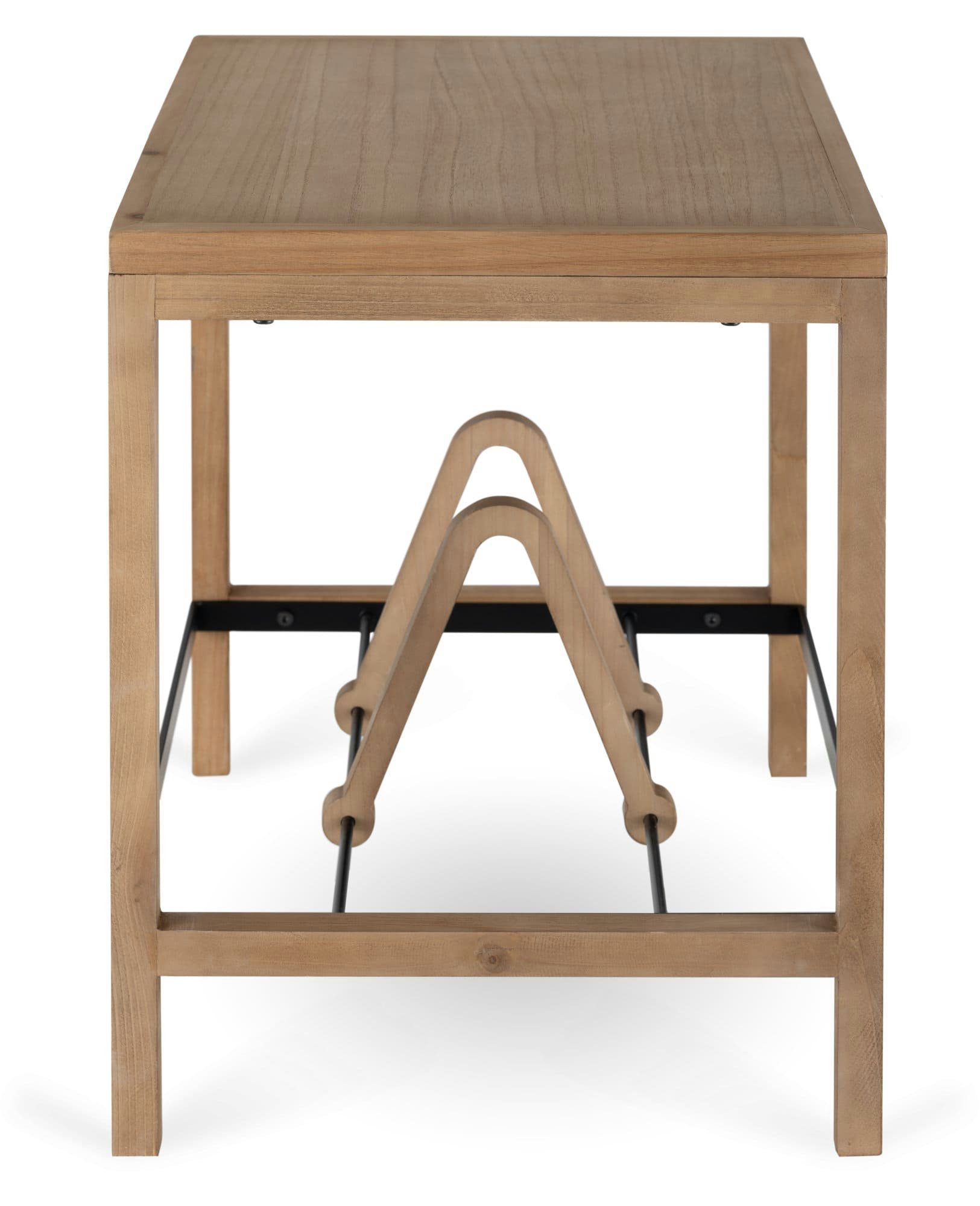 Stagecaptain CD-Regal Schallplatten Regal - Phonomöbel für LP Vinyl-Ständer, SPR-4050 Woodie 1-tlg., Aufbewahrung von bis zu 120 Vinyls