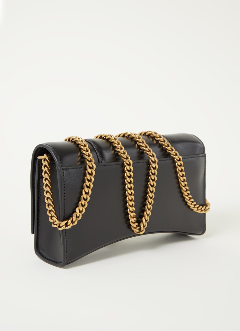 Borsa a tracolla Balenciaga Hourglass in pelle di vitello