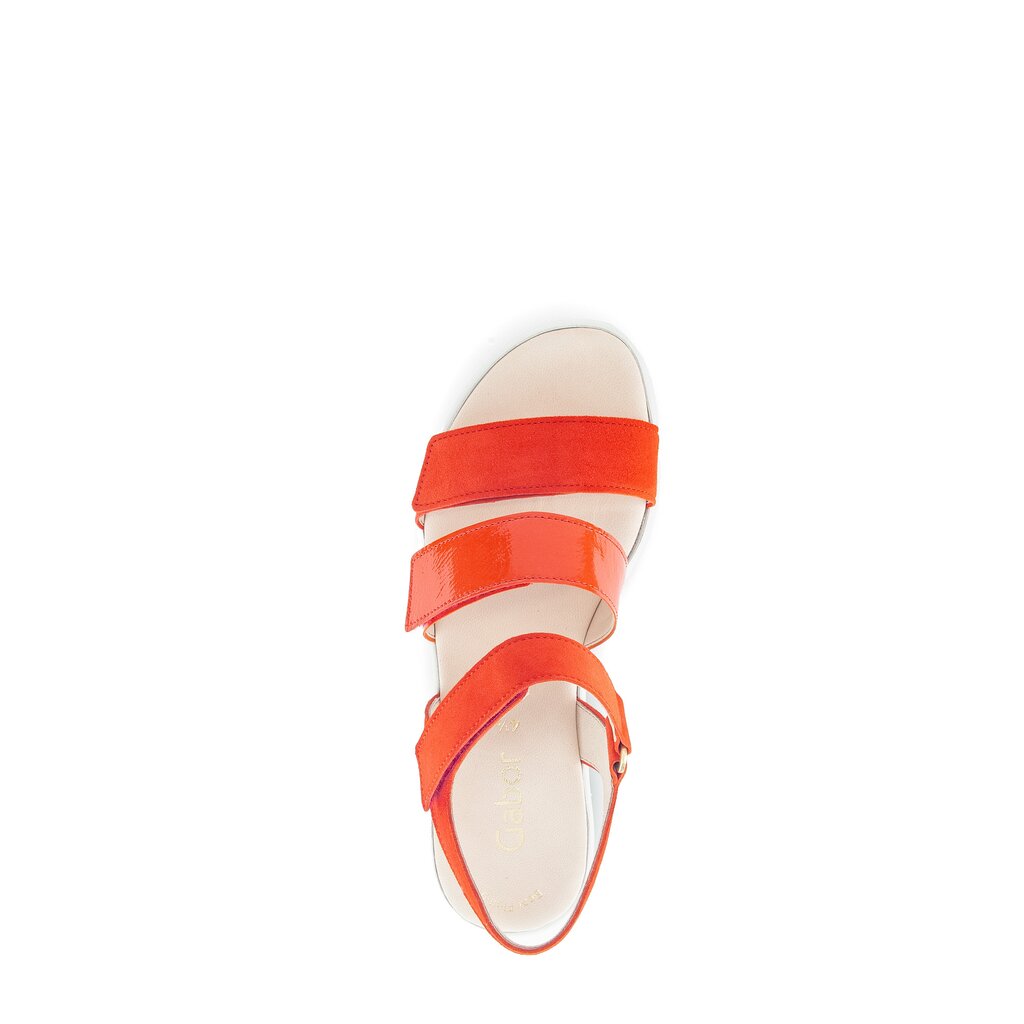 Gabor fashion Plateau Sandale orange