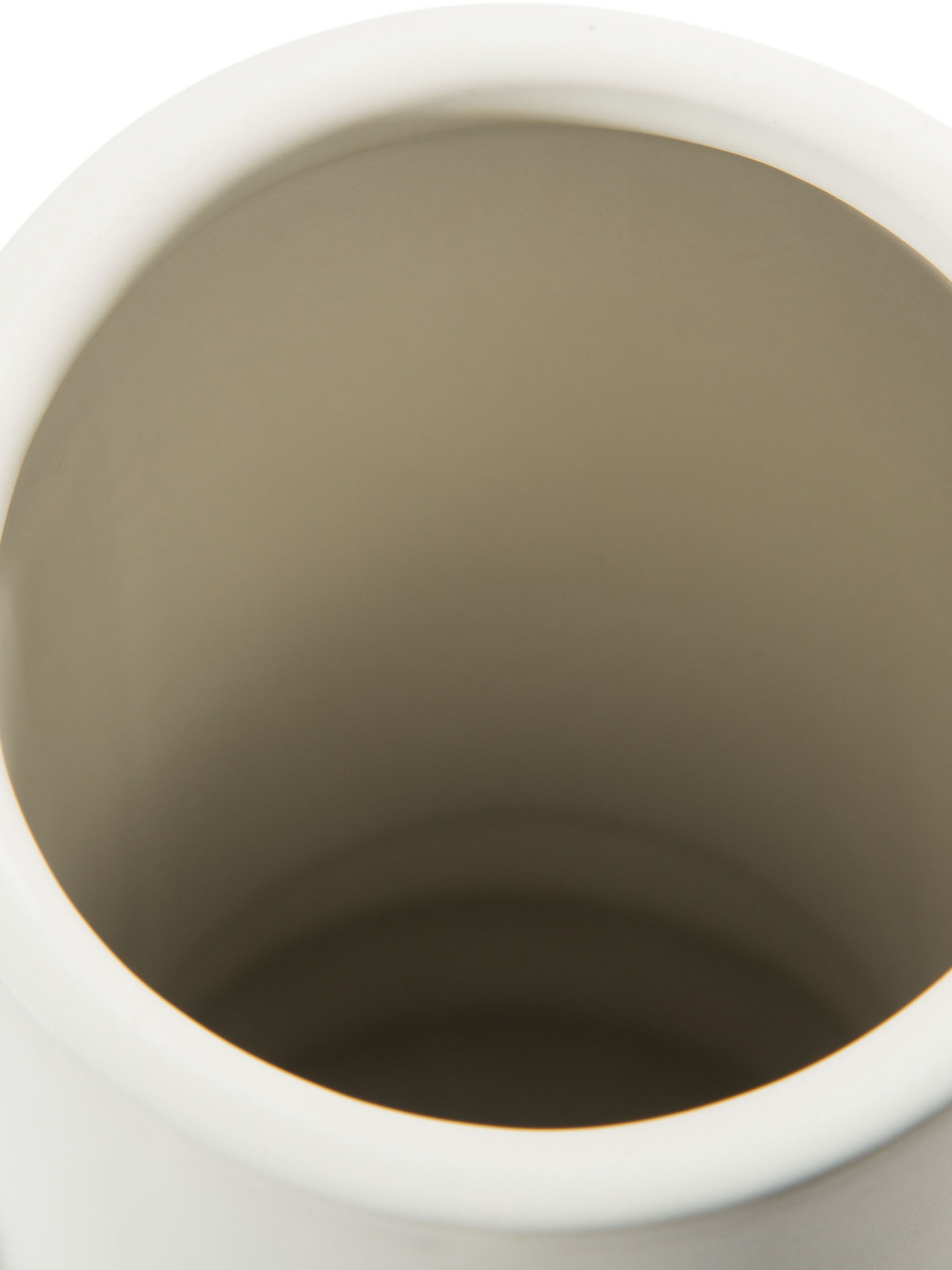 Banda Vase, Creme