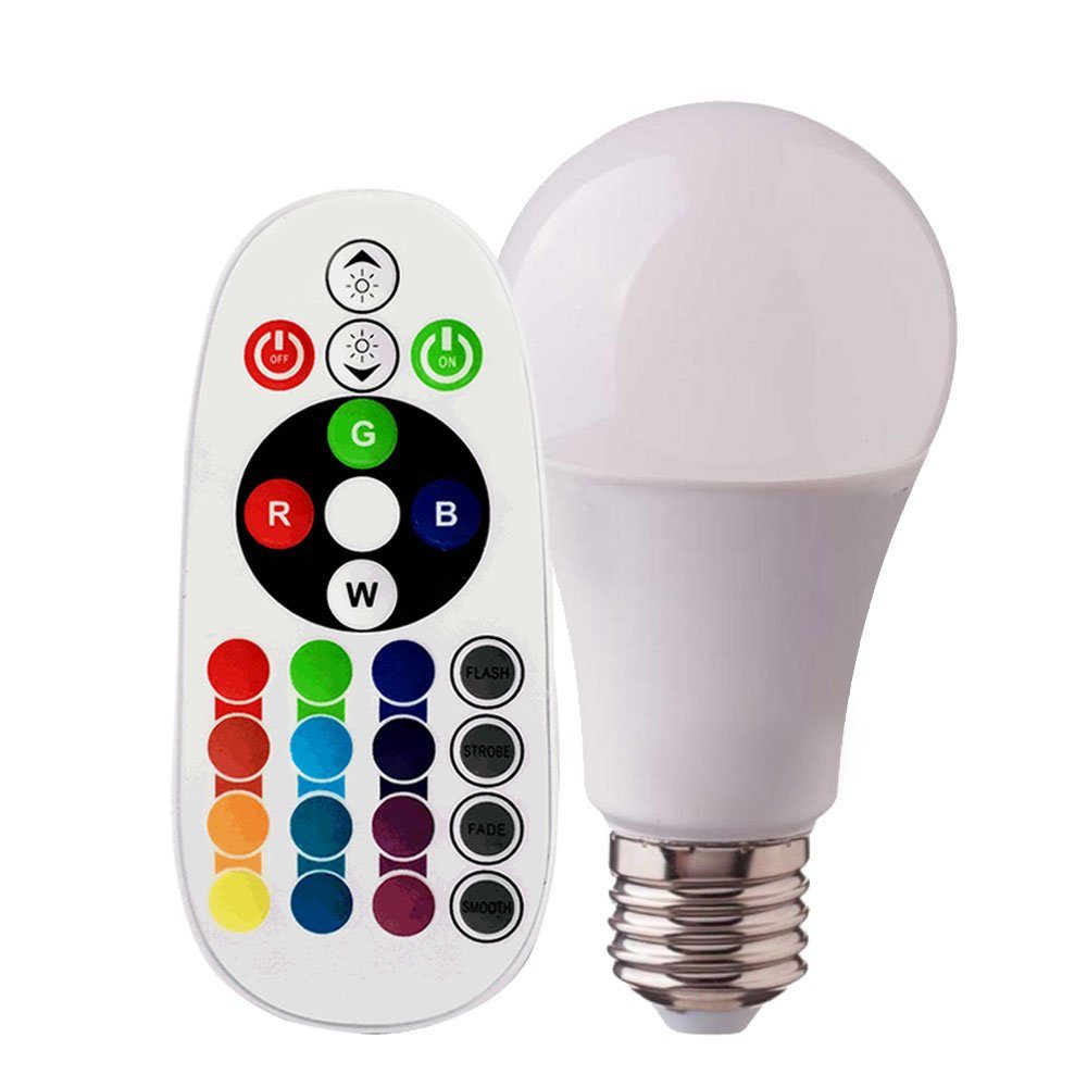 etc-shop LED Deckenleuchte, Leuchtmittel inklusive, Warmweiß, Farbwechsel, Decken Leuchte FERNBEDIENUNG Wohn Zimmer Kristall Lampe im Set
