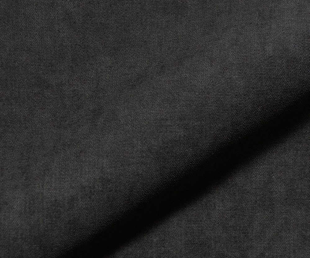 DELIFE Boxspringbett Dream-Well, Mikrofaser Schwarz 140x200 cm mit Matratze und Topper