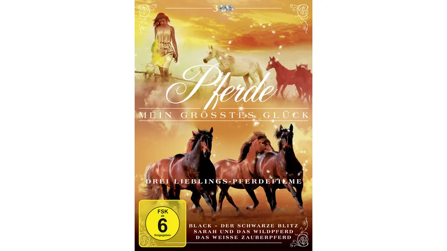 Pferde - Mein größtes Glück  [3 DVDs]