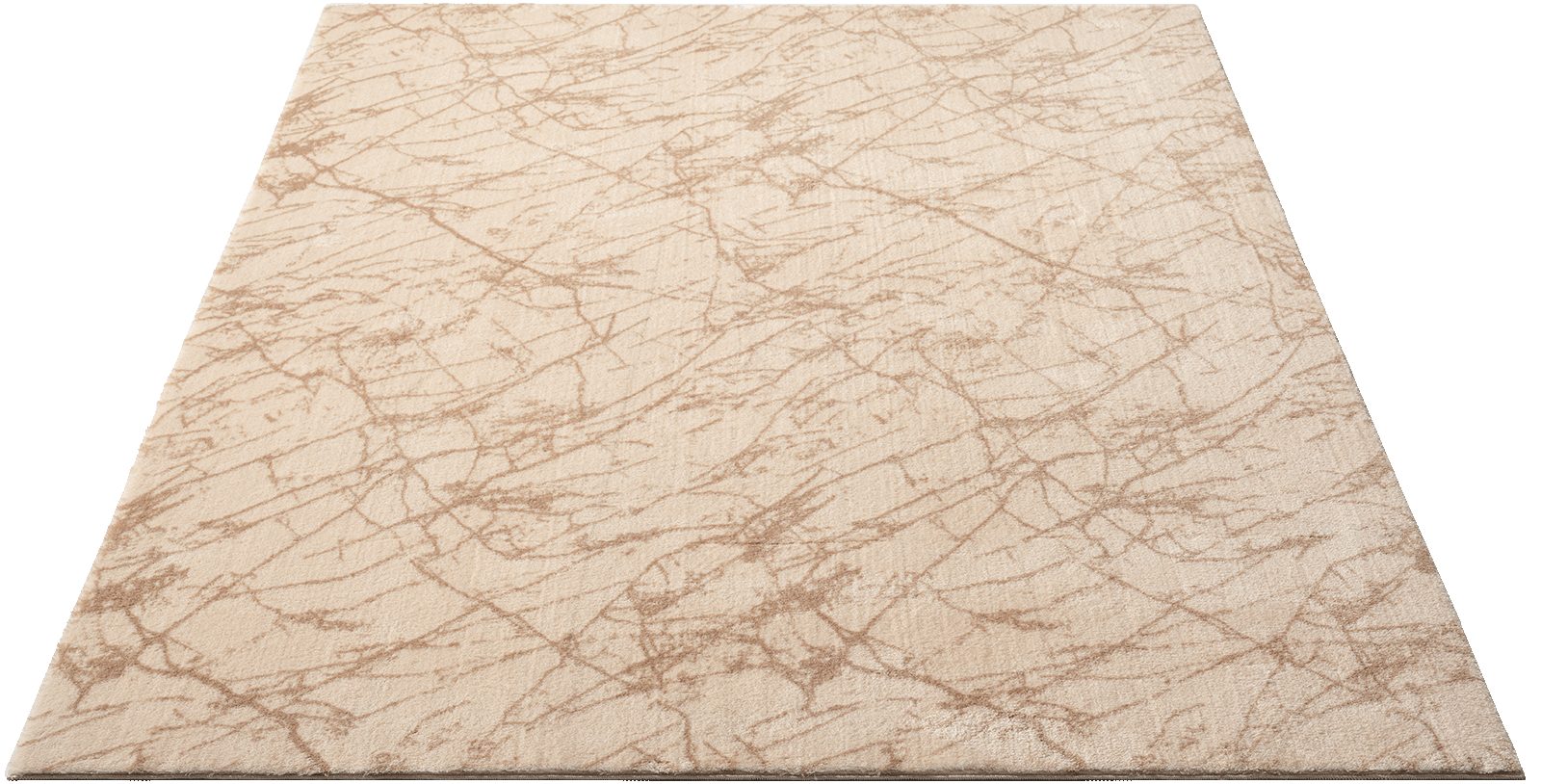 Teppich Relax Edition Kurzflor Wohnzimmer Schlafzimmer Teppich, the carpet, Rechteck, Höhe: 16 mm, Anti-Rutsch Unterseite, Waschbar bis 30 Grad, Super Soft, Felloptik