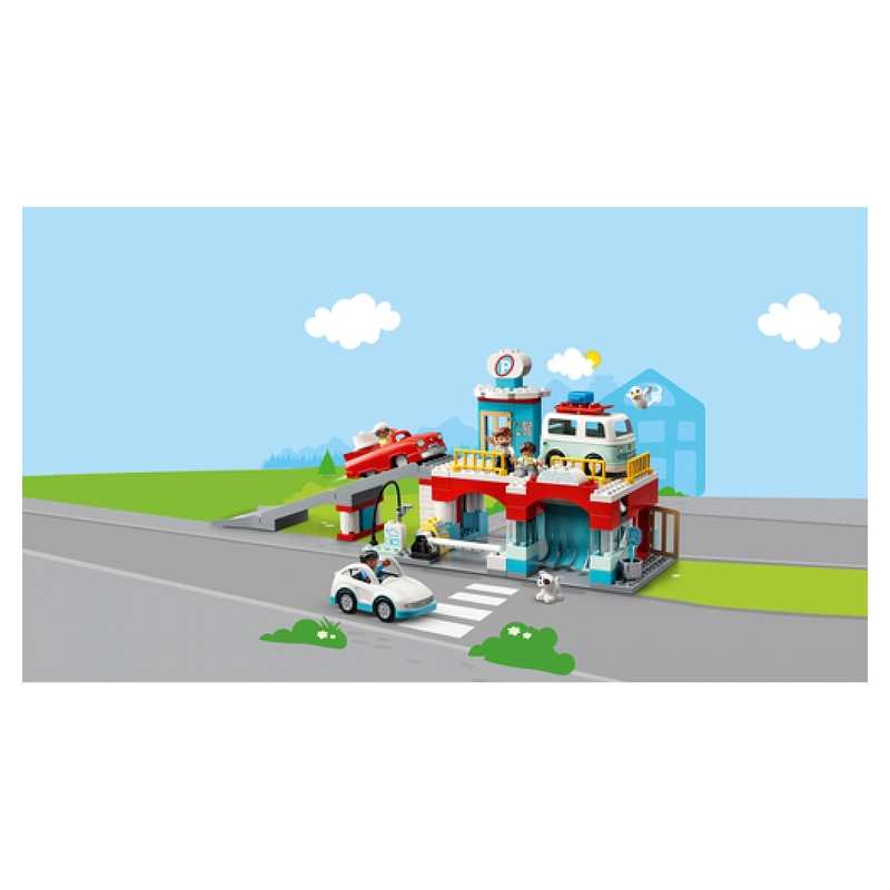 10948 Le garage et la station de lavage LEGO DUPLO Ma ville