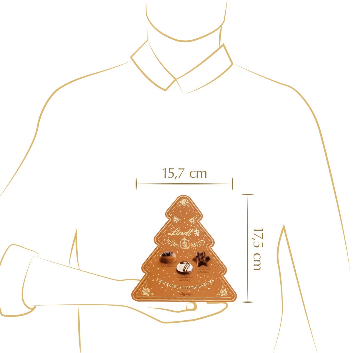 Weihnachts-Kostbarkeiten Tannenbaum, 100g