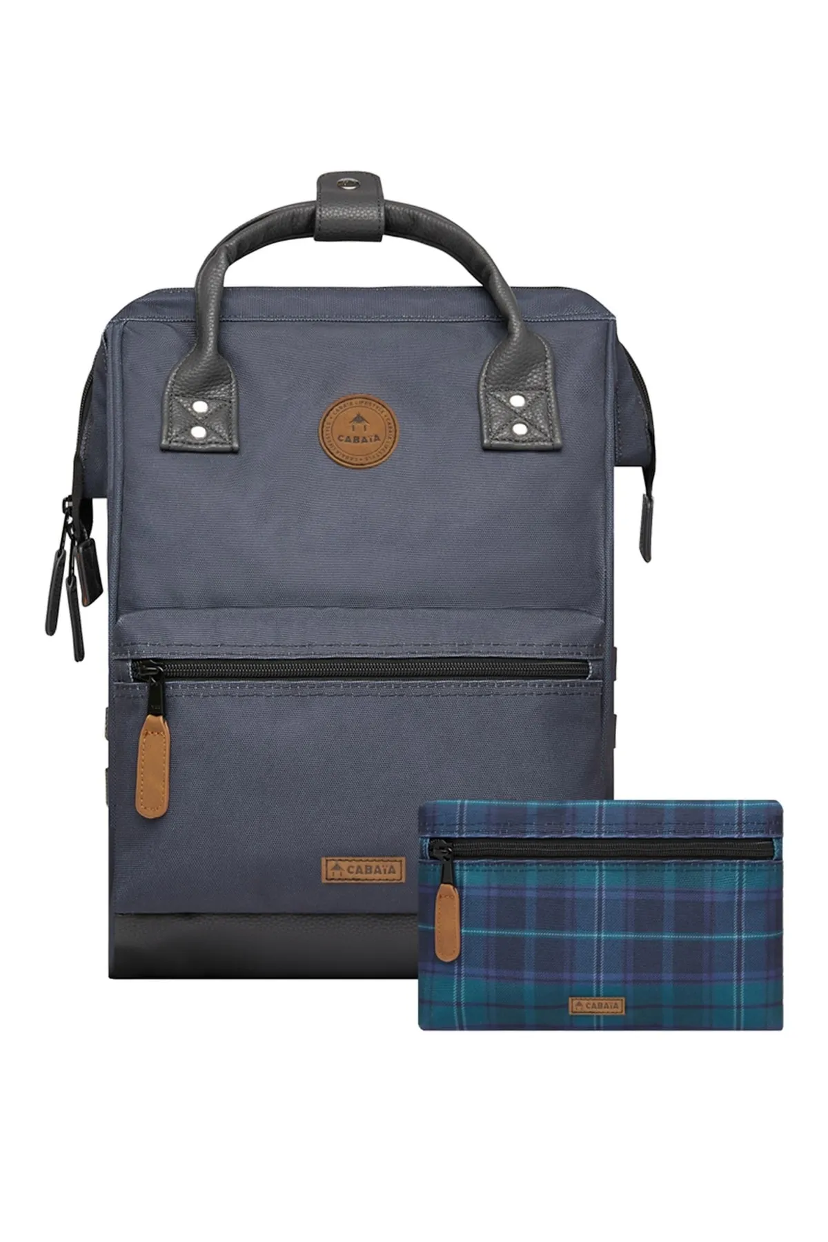 Cabaia  Rucksack - Grau - Geblümt