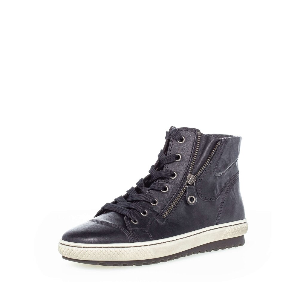 Gabor fashion Schnürstiefelette blau