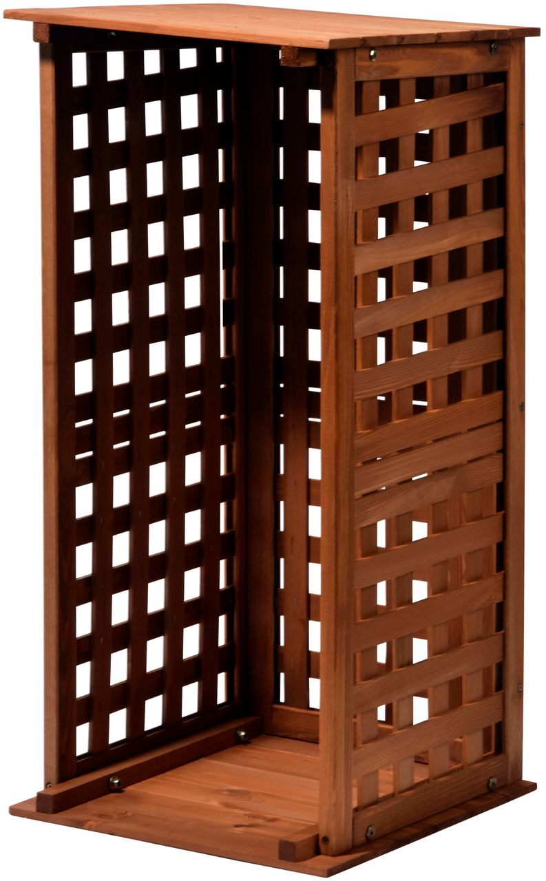 dobar In- & Outdoor Kaminholzregal aus Holz