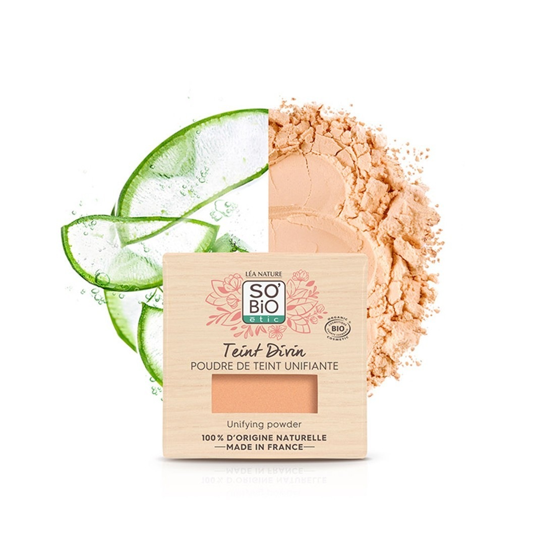 SO BiO étic Poudre de teint unifiante, Teint Divin