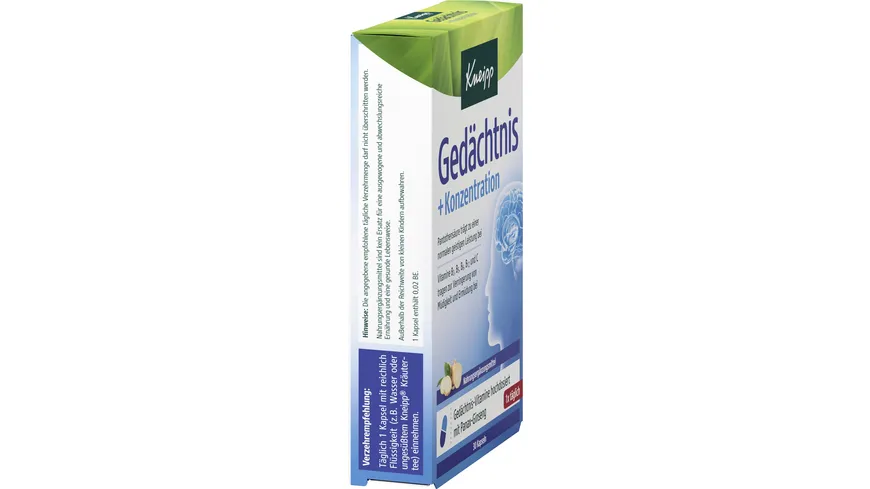 Kneipp Gedächtnis + Konzentration