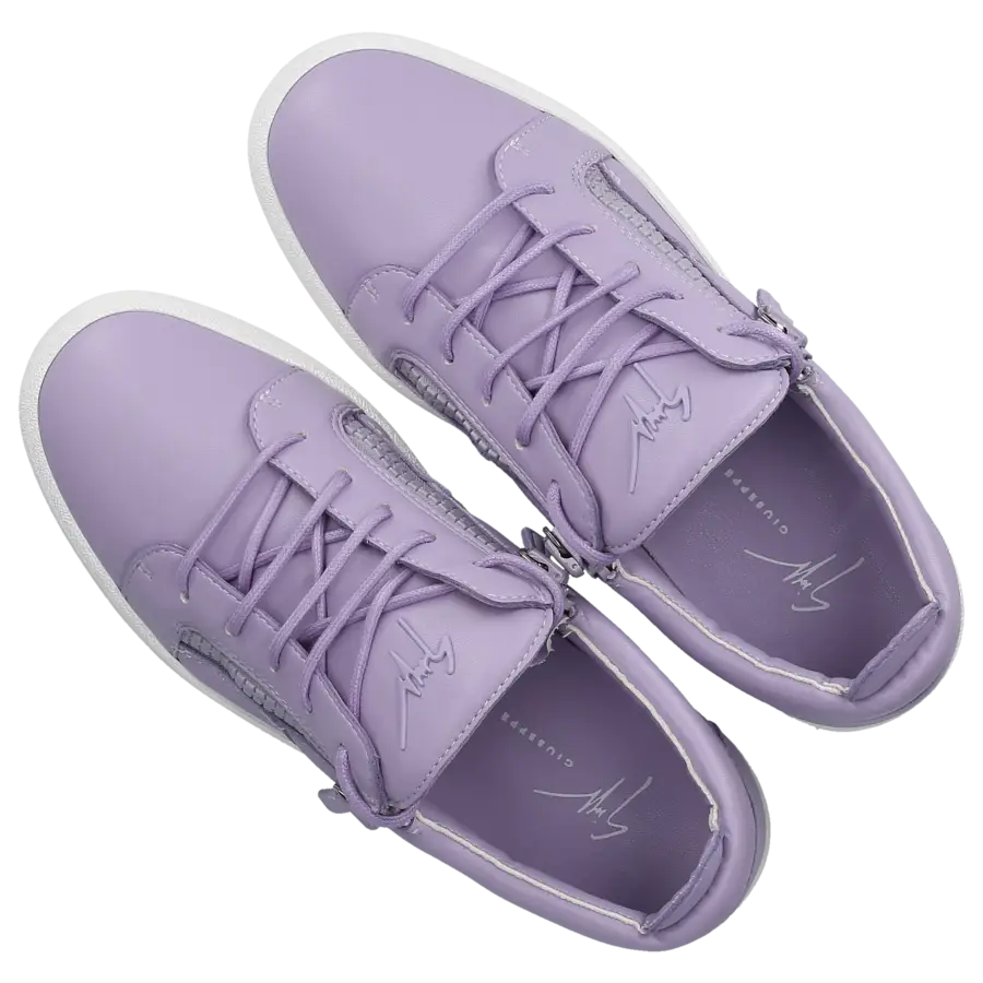 Giuseppe Zanotti - Sneaker low KRISS Kalbsleder - lila