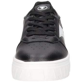 Tom Tailor Sneaker in schwarz