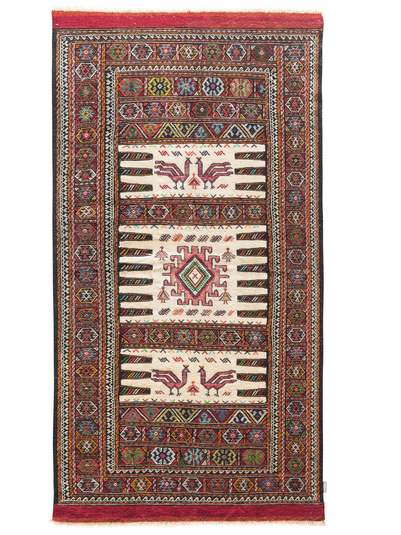 Persischer Kelim Khorasan ca. 100 x 190 cm, Unikat / Einzelstück