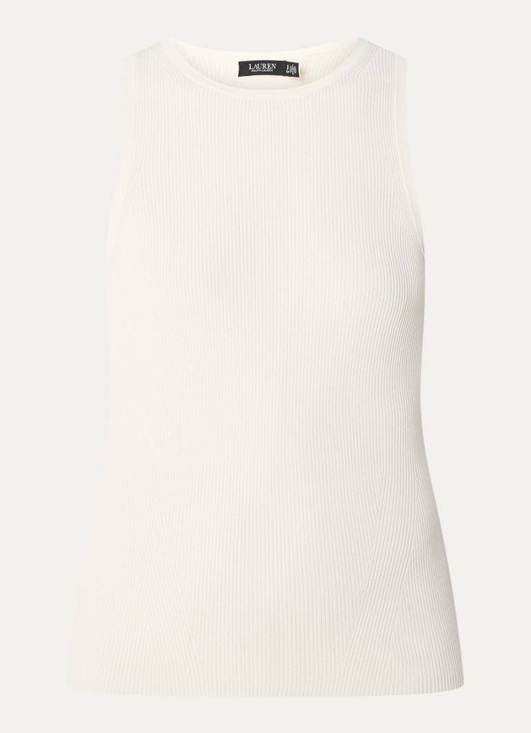 Ralph Lauren  Tanktop met ribstructuur