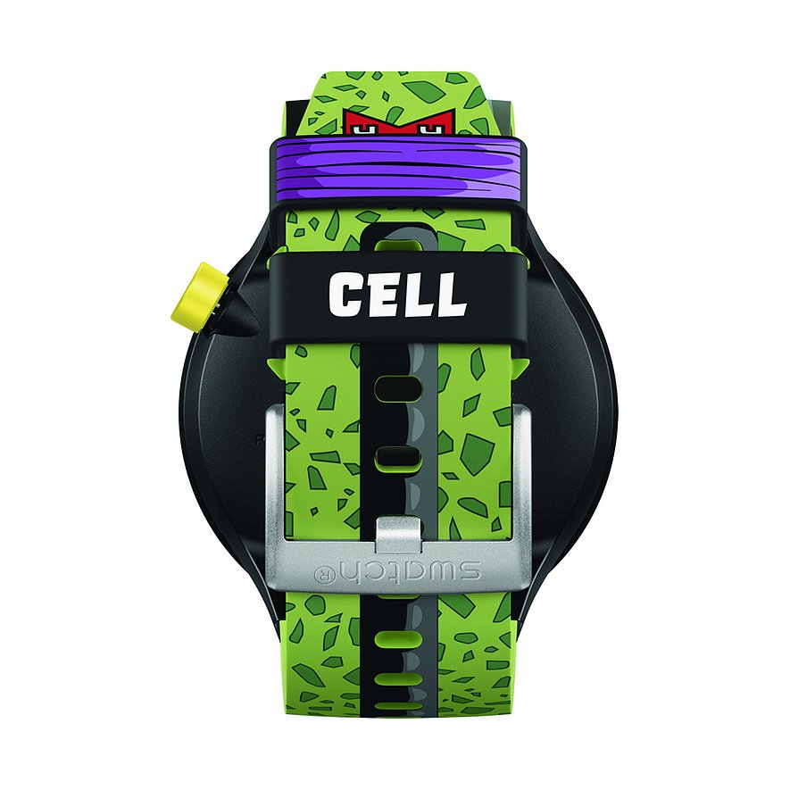 Swatch Unisexuhr Swatch x Dragonball Z Cell