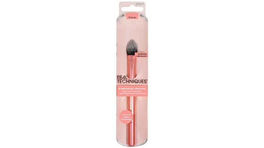 REAL TECHNIQUES Brightening Concealer Brush rosa