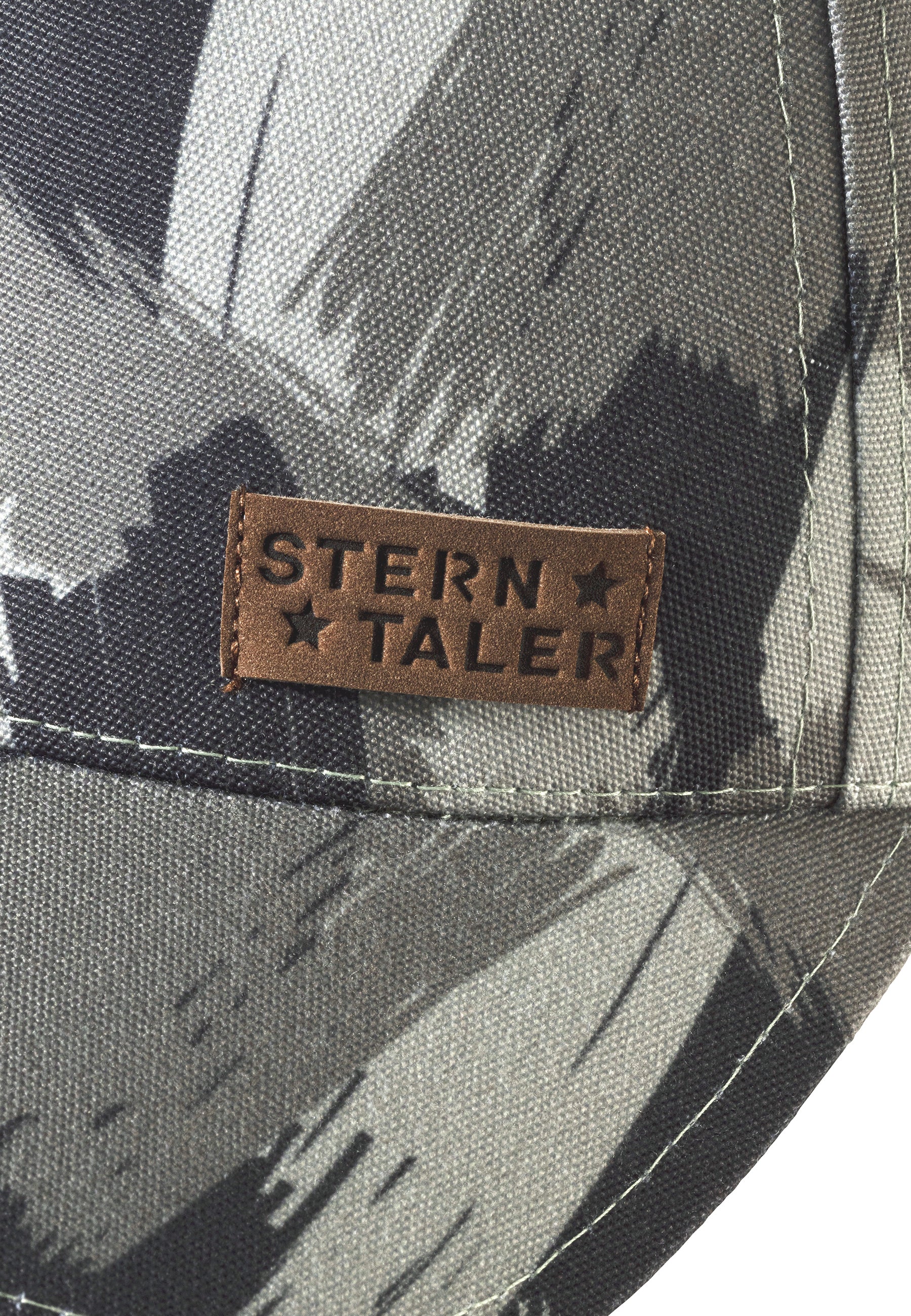 Baseballcap für Jungen in mattgrün mit Logo-Patch