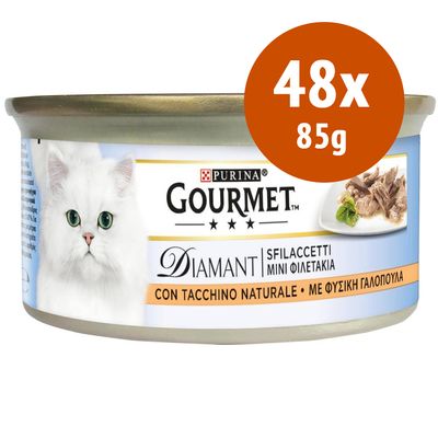 Gourmet Diamant 48 x 85 g Nassfutter für Katzen