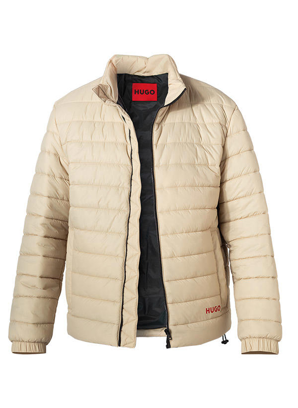 HUGO, Steppjacke Brenti, Mikrofaser, hellbeige