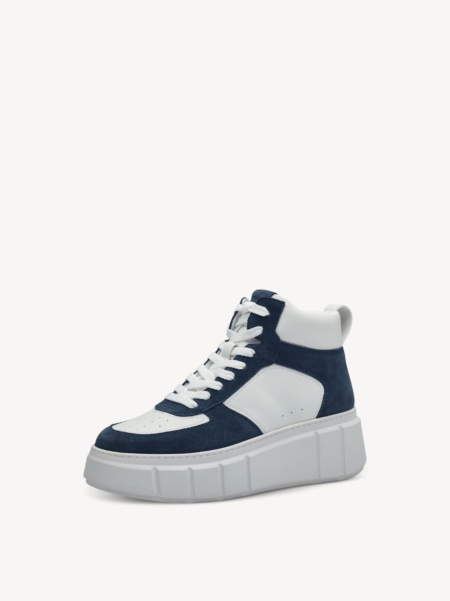 Basket en cuir - blanc