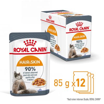 Royal Canin Hair & Skin Care in Gelee