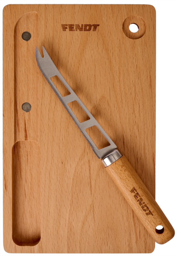 Schneidebrett mit Messer