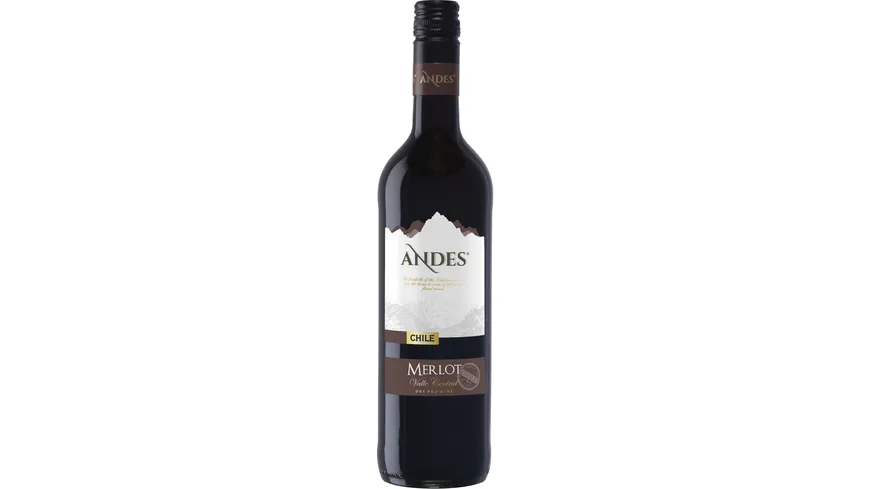 Andes Merlot Chile QbA, trocken 750 ml