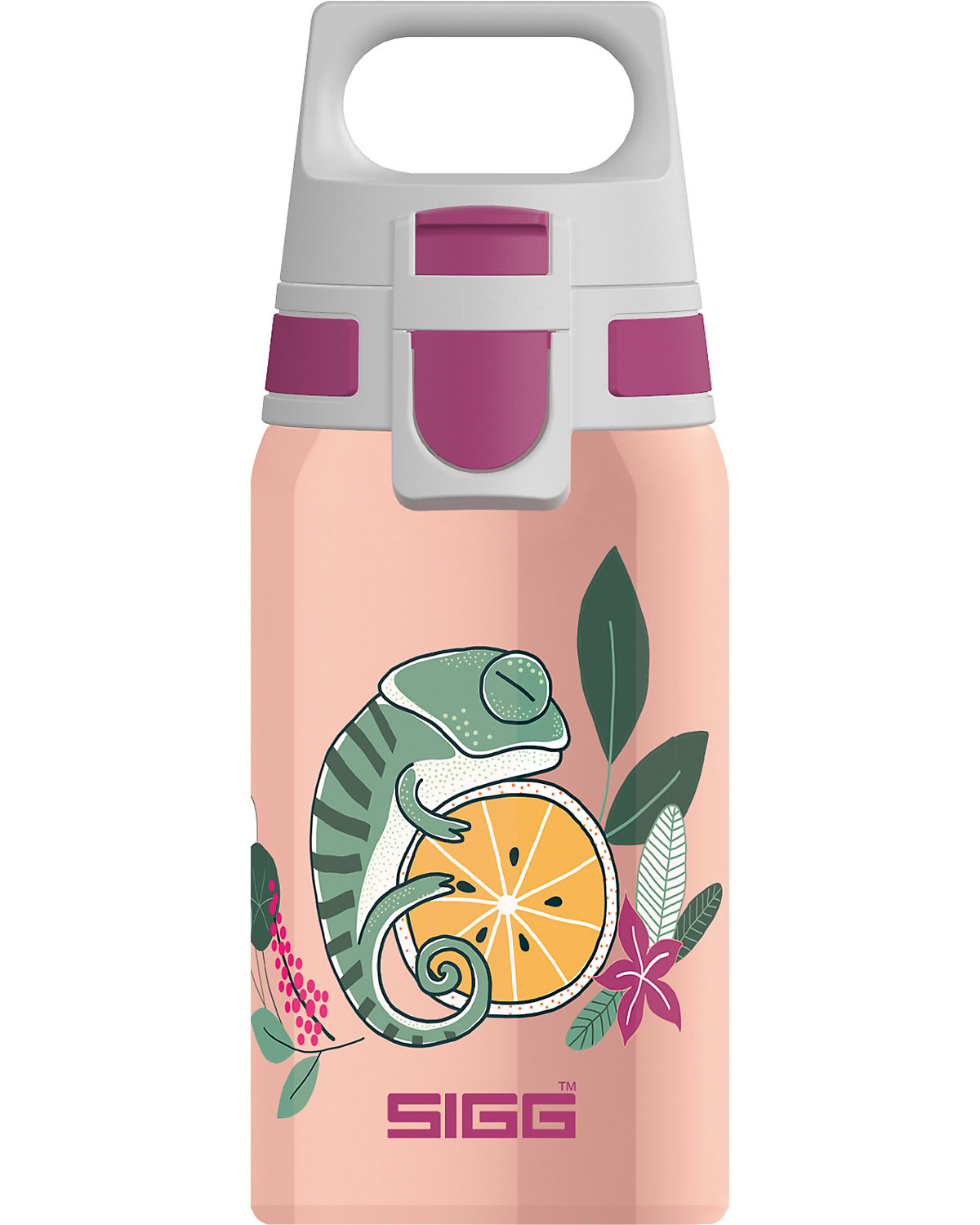 Edelstahl-Trinkflasche SHIELD ONE Flora, 500 ml, WMB-Verschluss