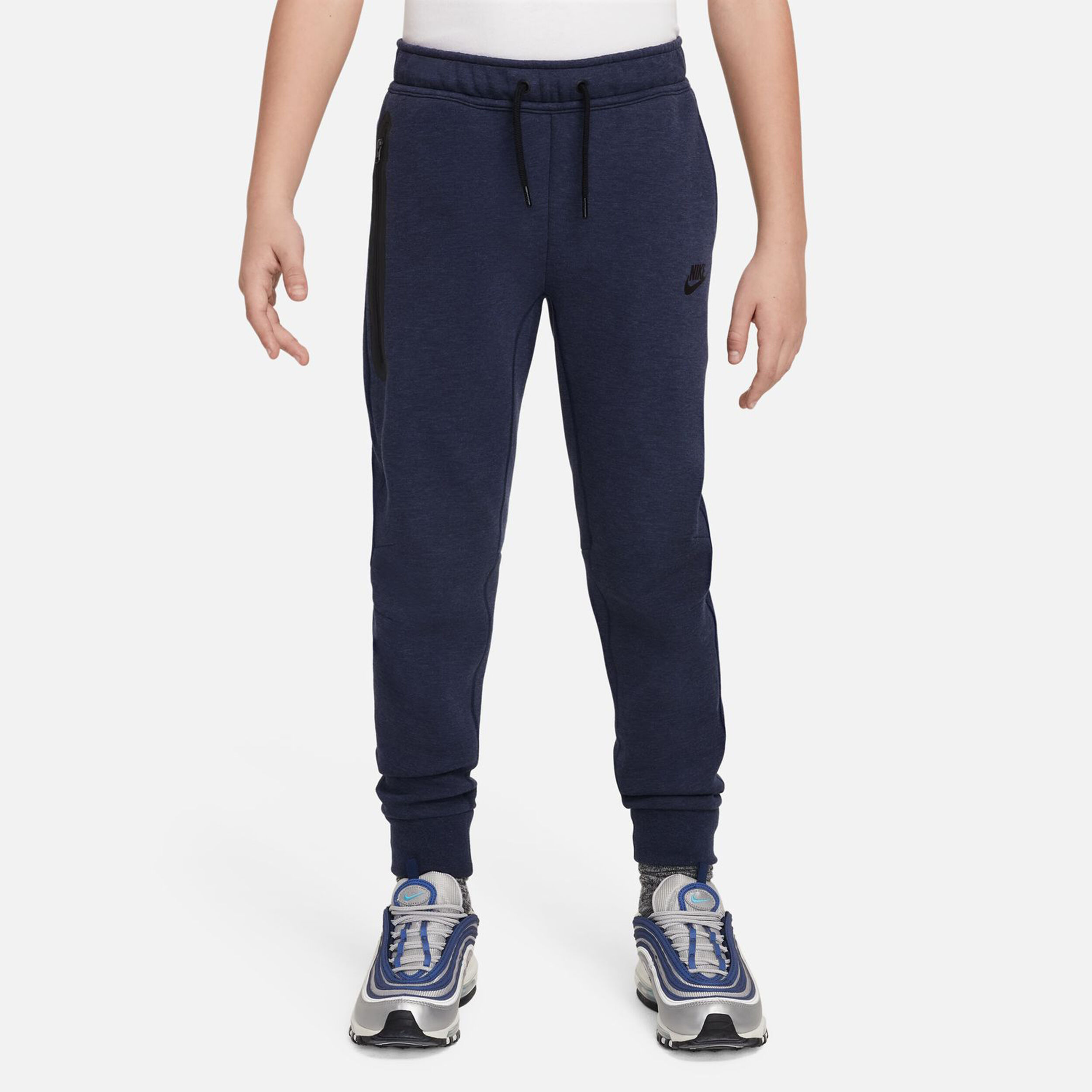 Tech Fleece Trainingshose Jungen - Schwarz
