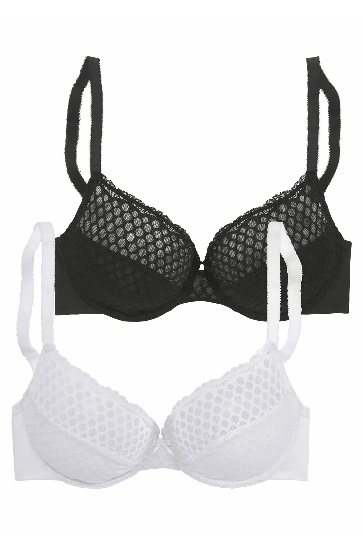 PETITE FLEUR  BH - Weiß - Unifarben