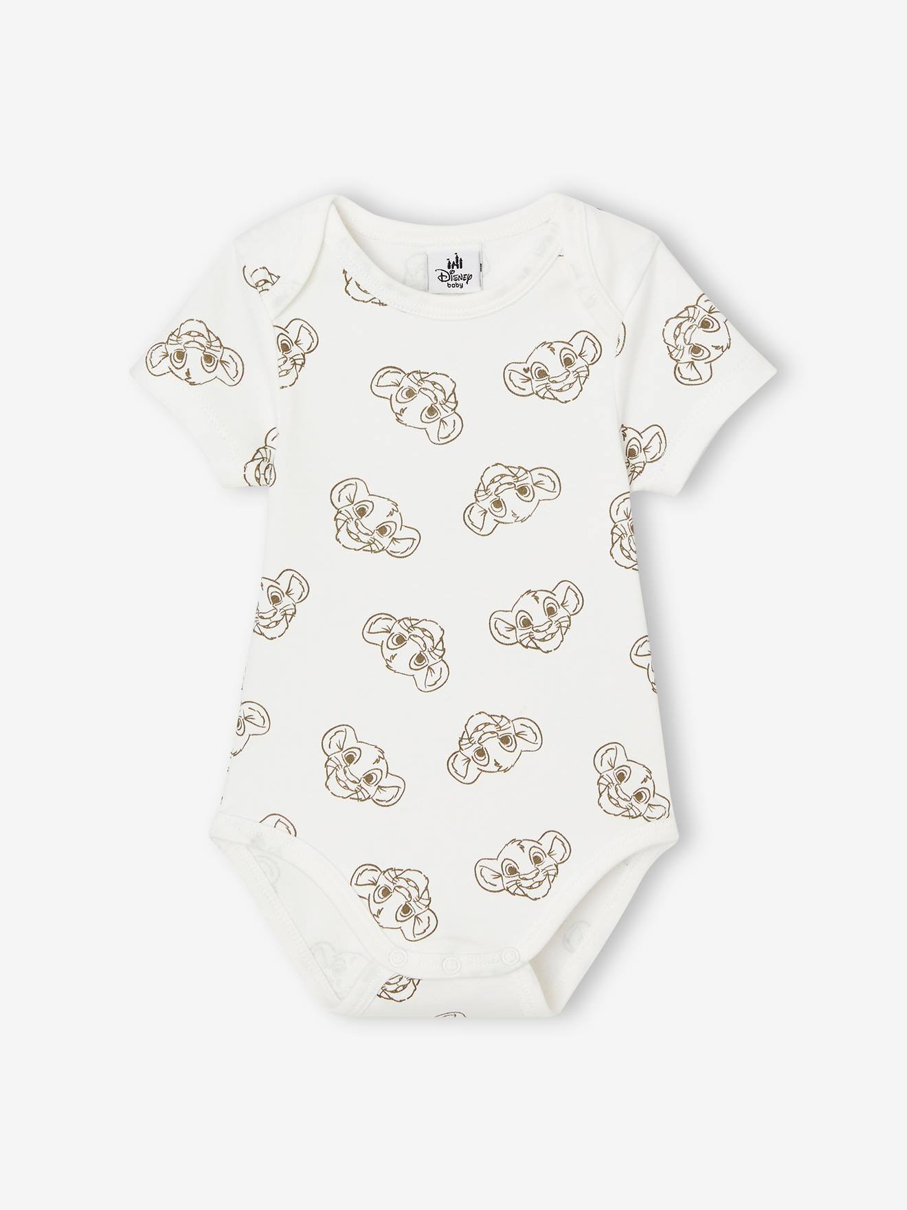 The Lion King 2er-Pack Baby Bodys Disney KÖNIG DER LÖWEN - khaki