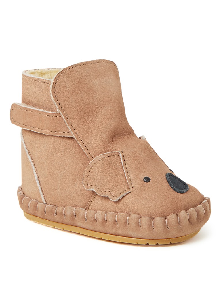 Donsje Amsterdam  Kapi Classic Lining Koala babyschoentje van leer