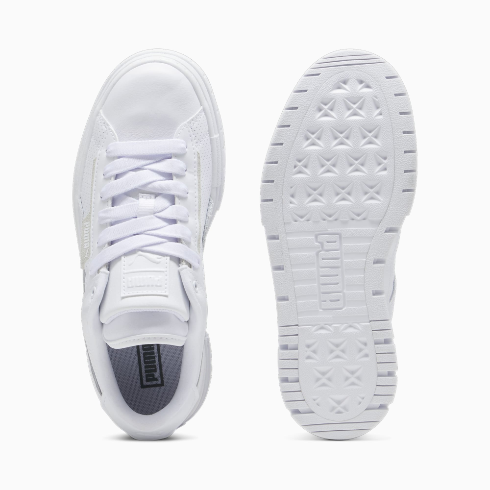 PUMA Mayze Crashed Leather 396011_01 / weiss