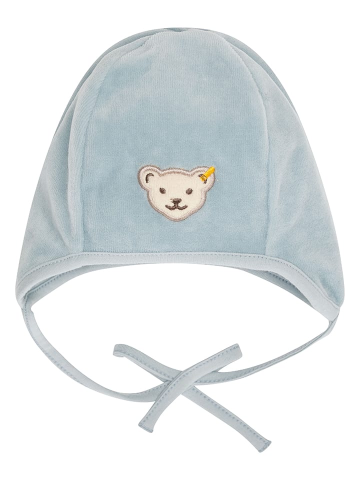 Steiff Mütze in Hellblau günstig kaufen