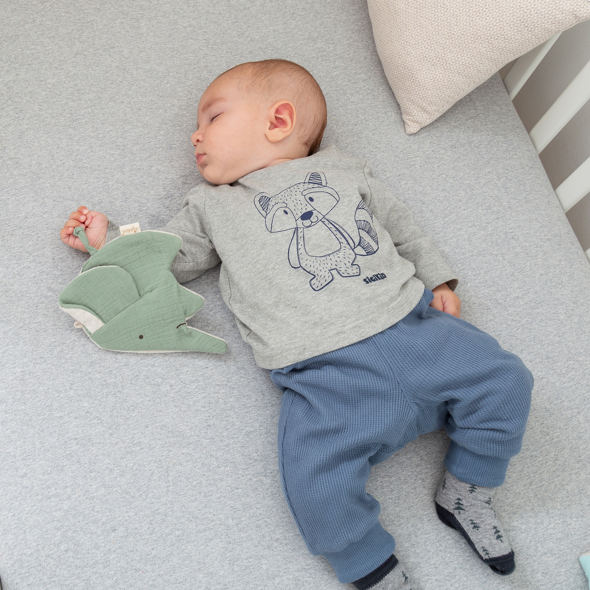 Musselin Schnuffeltuch Elefant