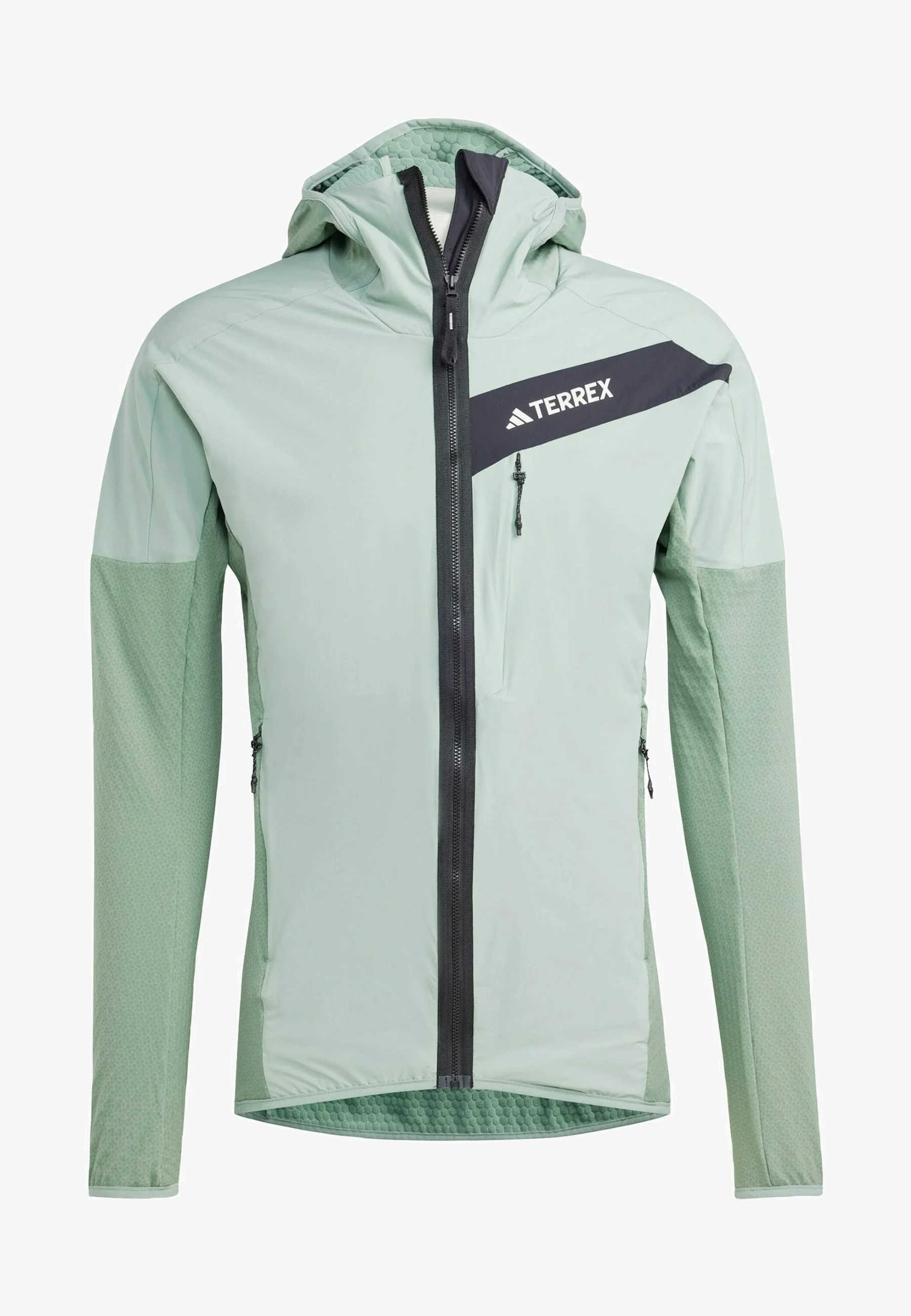 Adidas Terrex TERREX TECHROCK HOODED FLEECE - Chaqueta polar