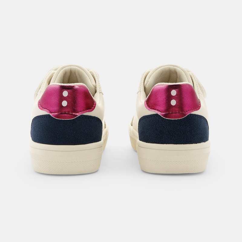 Baskets street blanches fille