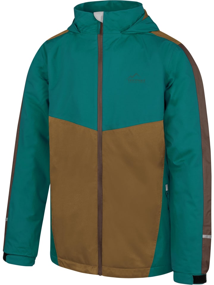Normani Outdoor Sports Kinder Regenjacke Puyallup in Petrol günstig kaufen
