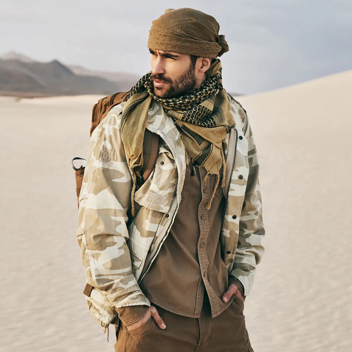 BRANDIT M65 Giant Jacke sandstorm