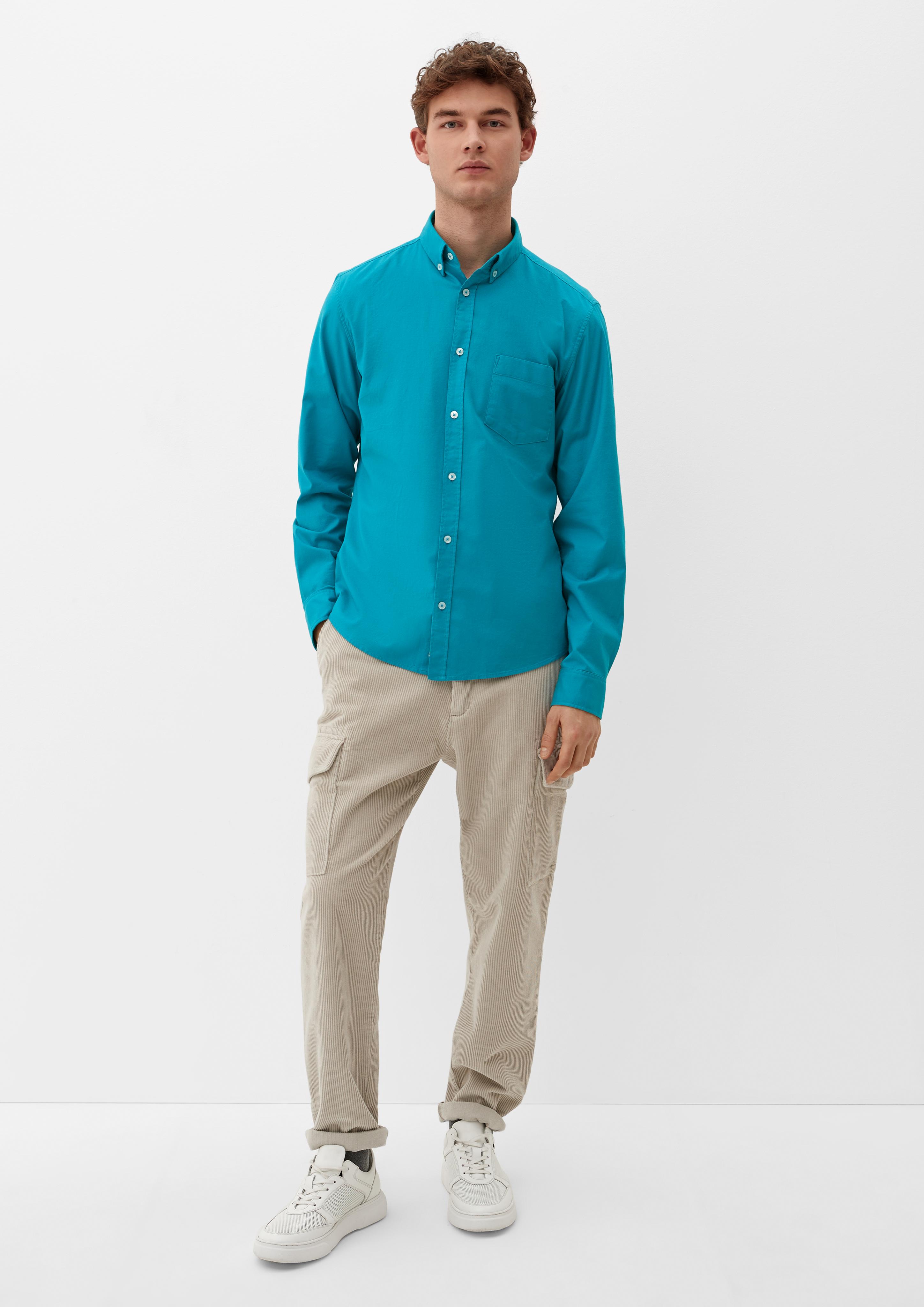 Slim: Hemd mit Button-Down-Kragen  2127453-6376