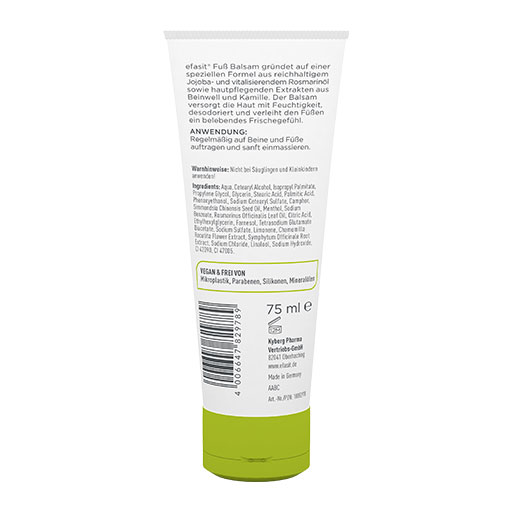 EFASIT Fuß Balsam  75 ml  Balsam