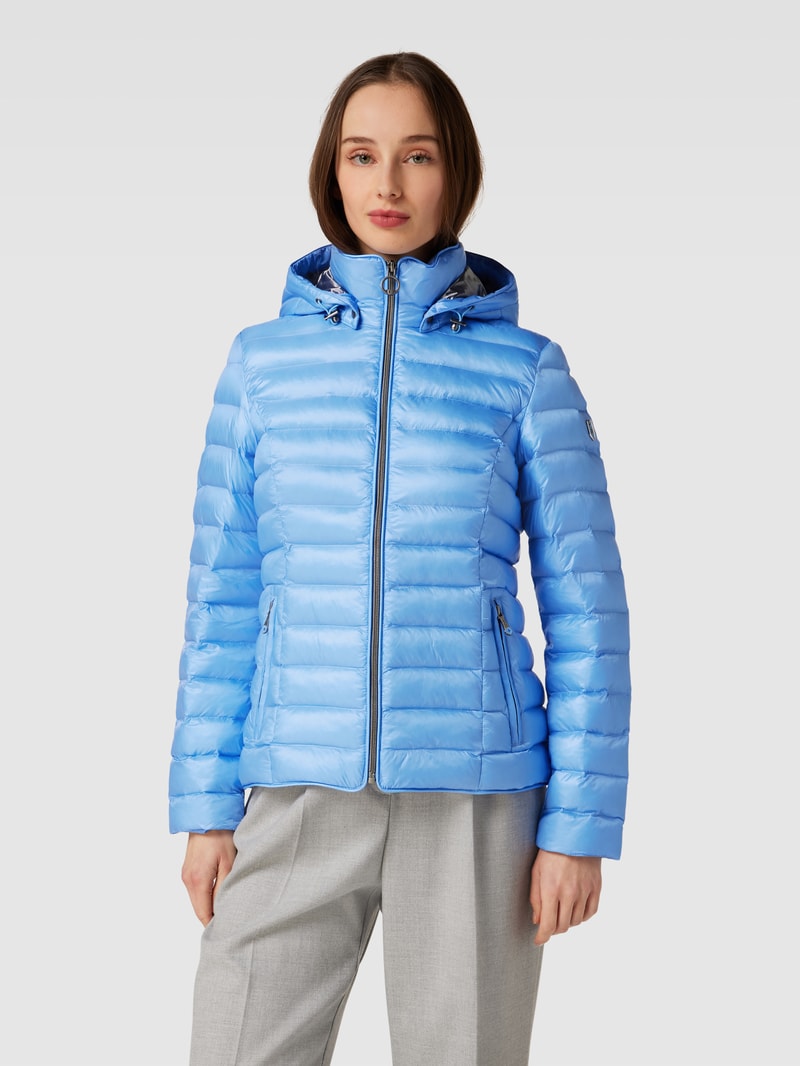 Italy Hood 1001 Funktionsjacke mit abnehmbarer Kapuze in hellblau