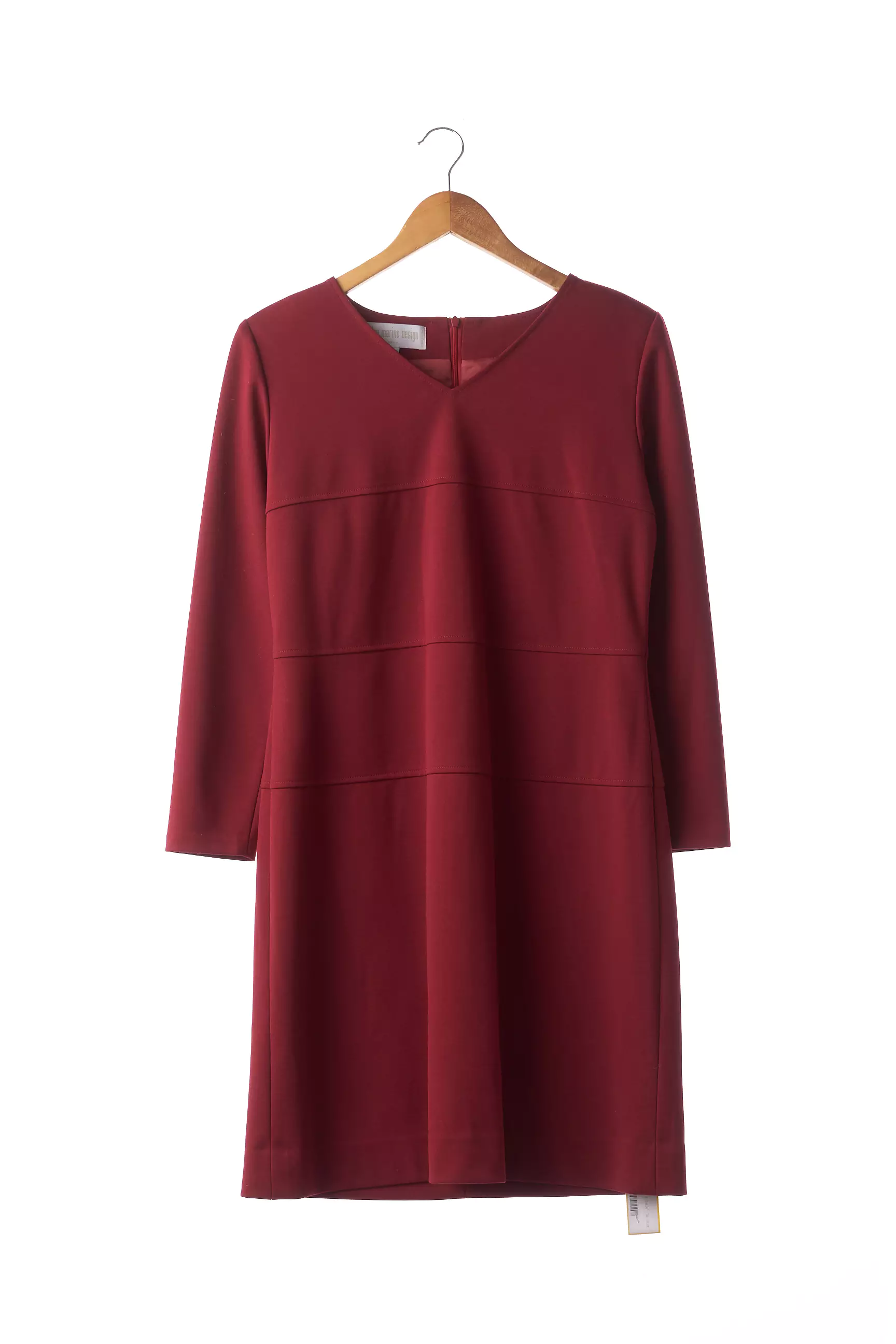 Bleu Marine Design Robes Mi Longues Femme couleur rouge