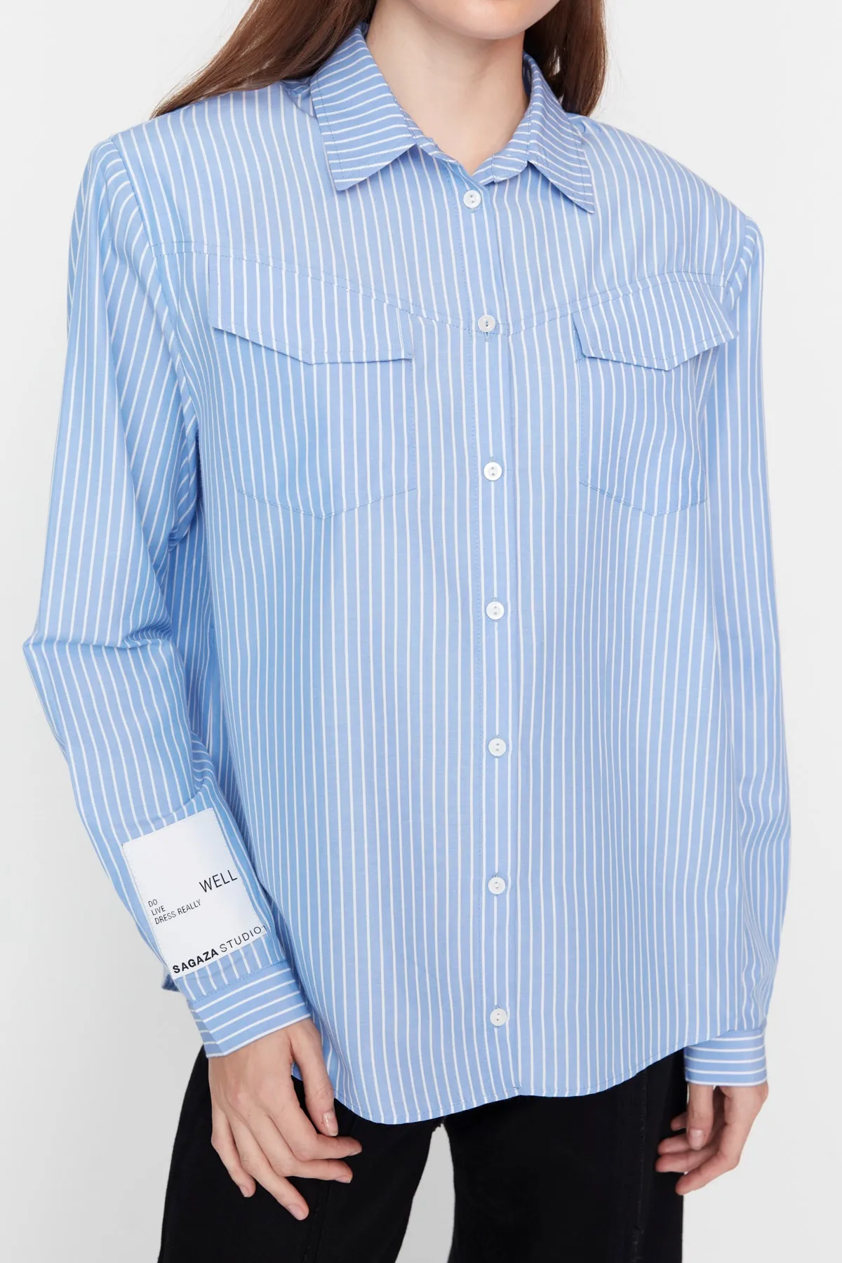 Trendyol Collection  Hemd - Weiß - Oversized