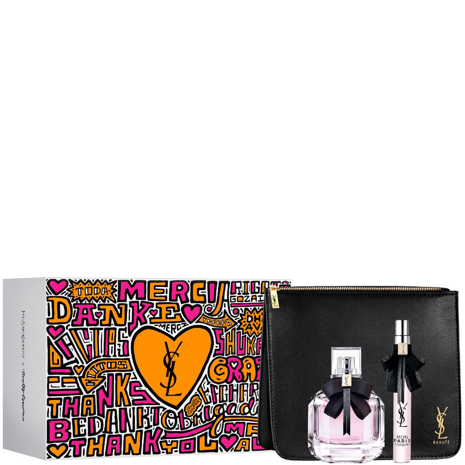 Yves St Laurent Mon Paris Coffret Eau de Parfum 50 ml + 10 ml + Trousse Beauté