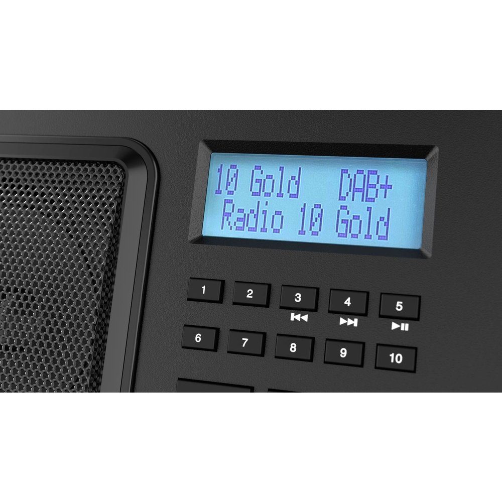 PerfectPro PerfectPro ROCKBOX Baustellenradio DAB+, UKW AUX, Bluetooth® stoßfest Radio