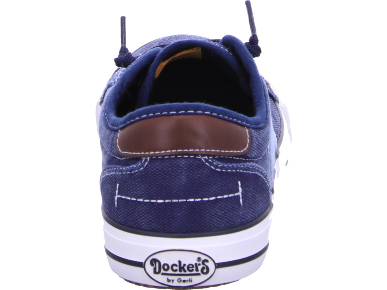 DOCKERS Freizeit Schnürer blau