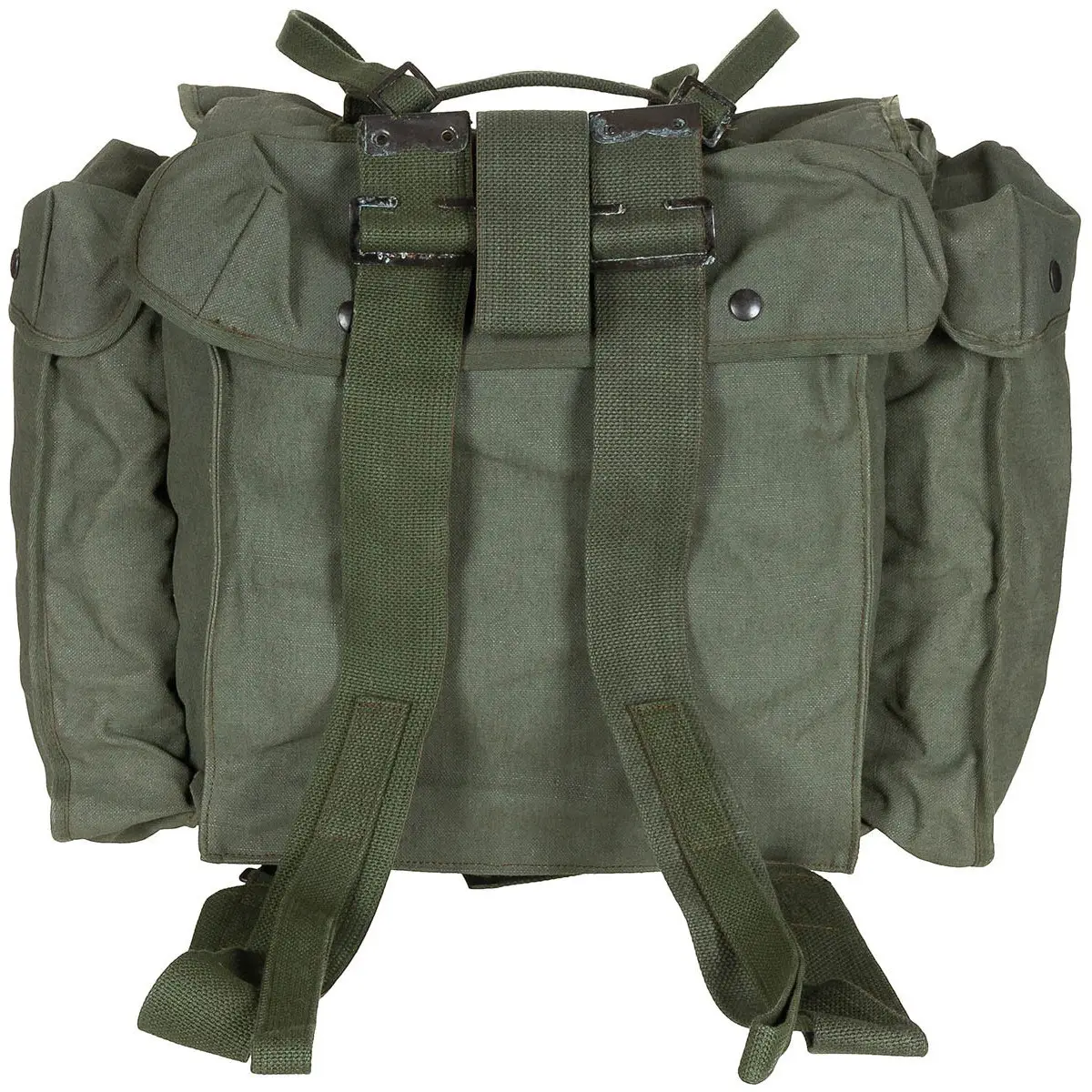 Belgischer Rucksack M55 Canvas oliv