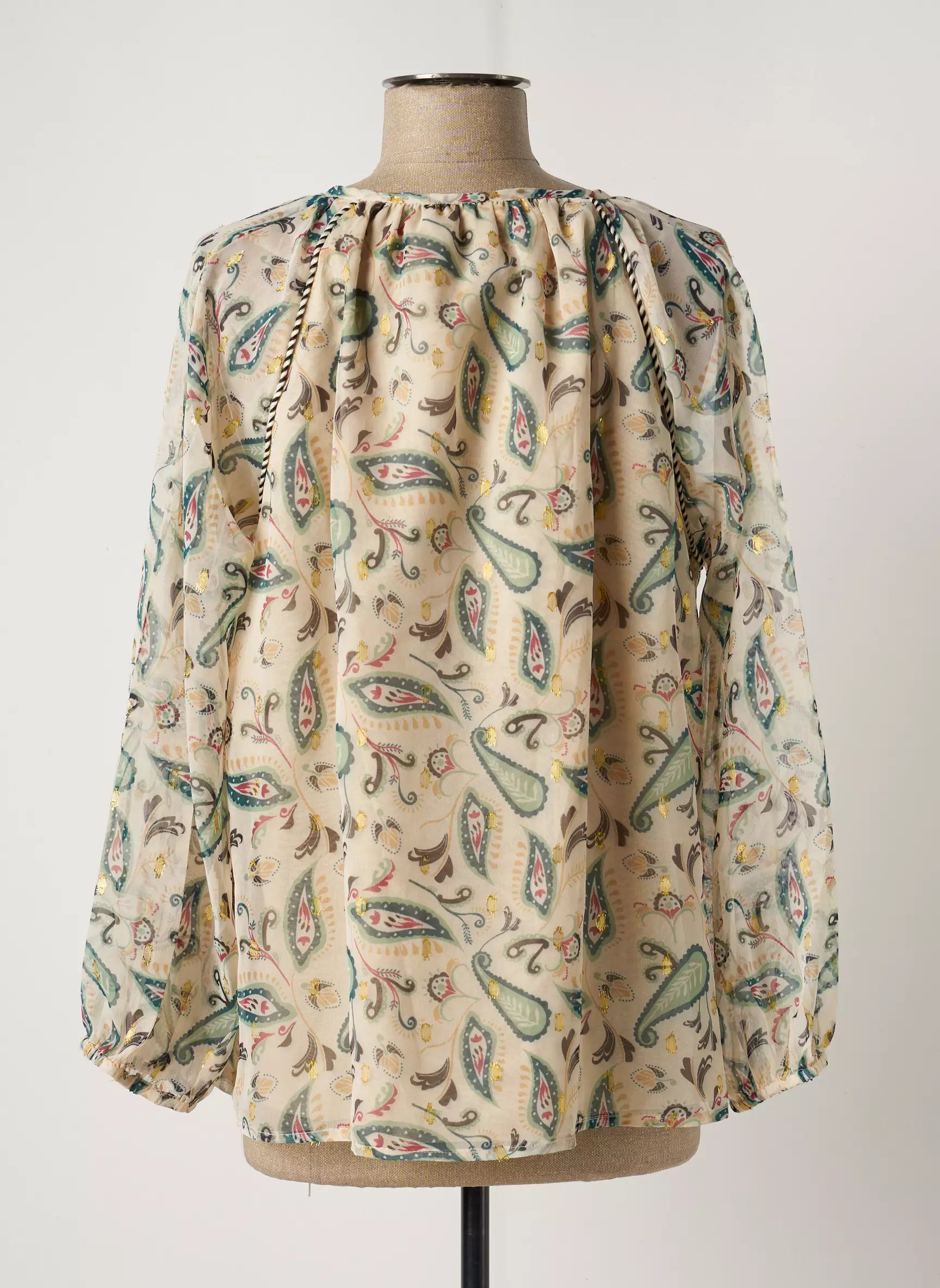 Les Tropeziennes Par M Belarbi Blouses Femme couleur beige
